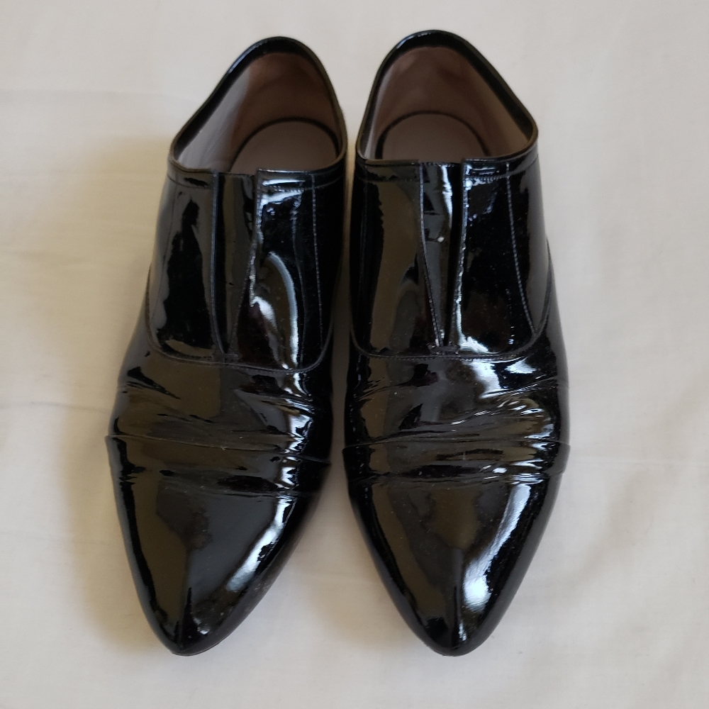 Calvin Klein Collection Black Patent Remi Shoes